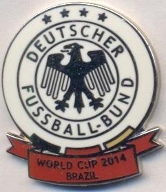 Німеччина, федерація футболу, №11, ЕМАЛЬ / Germany football federation pin badge