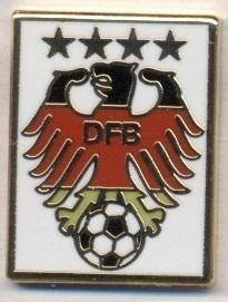 Німеччина, федерація футболу, №12, ЕМАЛЬ / Germany football federation pin badge