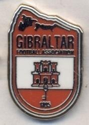 Гібралтар, федерація футболу, №5 ЕМАЛЬ / Gibraltar football federation pin badge