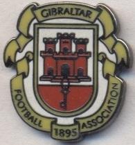 Гібралтар, федерація футболу, №6 ЕМАЛЬ / Gibraltar football federation pin badge