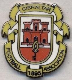 Гібралтар, федерація футболу, №7 ЕМАЛЬ / Gibraltar football federation pin badge