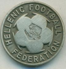 Греція, федерація футболу,№2 офіц. важмет / Greece football federation pin badge