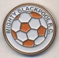 футбол.клуб МБ (Сьєрра-Леоне) важмет /Mighty Blackpool,Sierra Leone football pin
