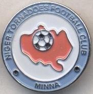 футбол.клуб Н.Торнадос (Нігерія) важмет / Niger Tornadoes,Nigeria football badge