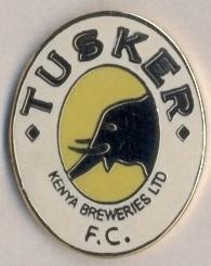 футбол.клуб Таскер (Кенія) ЕМАЛЬ /Tusker Nairobi,Kenya-Africa football pin badge