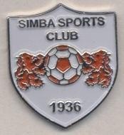 футбол.клуб Сімба (Танзанія) важмет /Simba SC,Tanzania-Africa football pin badge