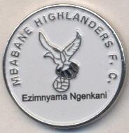 футбол.клуб Хайледерс(Есватіні) важмет/Mbabane Highlanders,Eswatini football pin