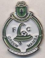 футбол.клуб Грін Мамба (Есватіні)важмет /Green Mamba,Eswatini football pin badge