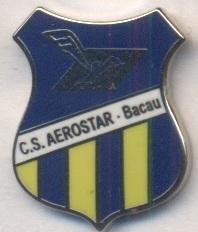 футбол.клуб Аеростар Бакеу (Румунія) ЕМАЛЬ / Aerostar Bacau,Romania football pin