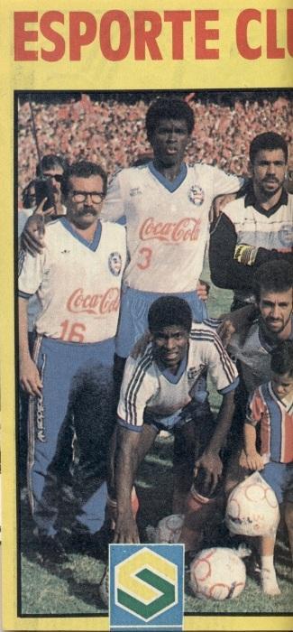 постер футбол Баія (Бразилія) 1988 Старт / EC Bahia, Brazil football club poster