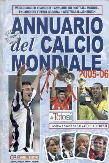 книга Щорічник Світового Футболу 2005-06/Annuario Calcio Mondiale,Football guide