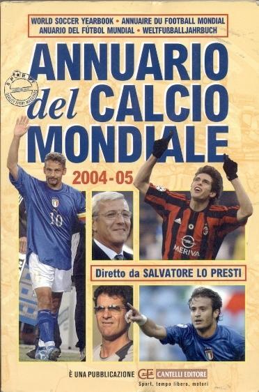 книга Щорічник Світового Футболу 2004-05/Annuario Calcio Mondiale,Football guide