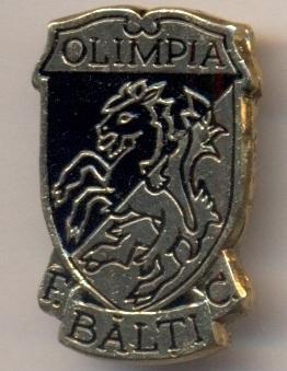 футбол.клуб Олімпія Бєльці (Молдова) алюм. /Olimpia Balti,Moldova football badge