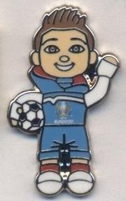 Чемпіонат Європи 2020, талісман, ЕМАЛЬ / Euro 2020 football mascot pin badge
