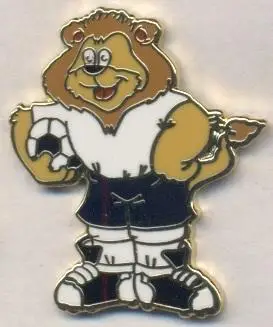 Чемпіонат Європи 1996, талісман,№1 ЕМАЛЬ / Euro 1996 football mascot pin badge
