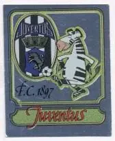 наклейка блискуча футбол Ювентус (Італія) / FC Juventus, Italy logo sticker