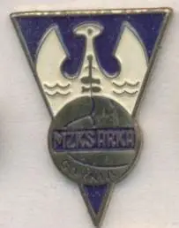 футбол.клуб Арка Гдиня (Польща) важмет / MZKS Arka Gdynia, Poland football badge