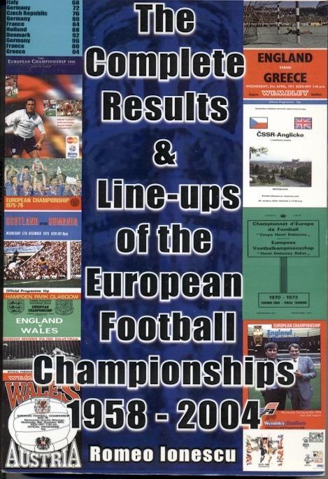 книга Європа,чемп-ти 1958-2004, історія /European football Championships history