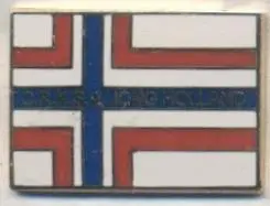 футбол.клуб Йонг Голланд (Кюрасао) ЕМАЛЬ/CRKSV Jong Holland,Curacao football pin