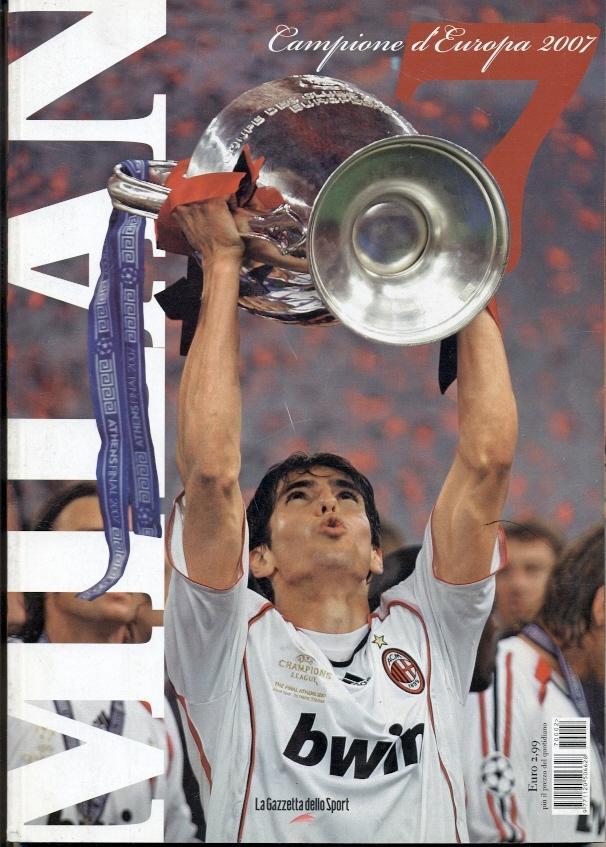 Італія, Мілан-Ліга Чемпіонів 2007, спецвидання Gazzetta dello Sport AC Milan ChL