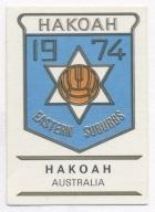 наклейка футбол Хакоа (Австралія) /Hakoah Sydney,Australia football logo sticker