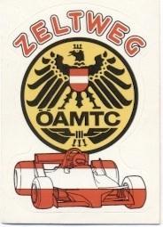 наклейка Ф-1 Формула-1 авто-клуб Австрія / Formula F-1 Austria auto club sticker