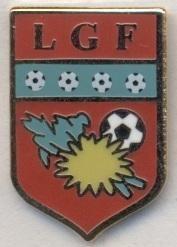 Гваделупа, федерація футболу,№2 ЕМАЛЬ / Guadeloupe football federation pin badge
