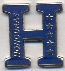 Гондурас, федерація футболу, №1, ЕМАЛЬ / Honduras football federation pin badge