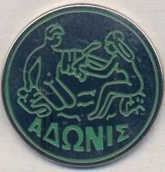футбольний клуб Адоніс (Кіпр) ЕМАЛЬ /Adonis Idaliou FC,Cyprus football pin badge