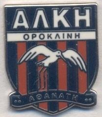футбол.клуб Алкі Орокліні (Кіпр) ЕМАЛЬ / Alki Oroklini,Cyprus football pin badge