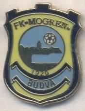 футбол.клуб Могрен(Чорногорія)4 ЕМАЛЬ/Mogren Budva,Montenegro football pin badge