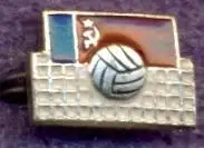 рсфср=Росія волейбол федерація алюм. / soviet Russia volleyball federation badge