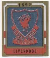 наклейка блискуча футбол Ліверпуль (Англія) / Liverpool FC, England logo sticker
