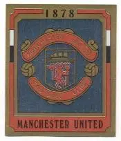 наклейка блискуча футбол Манчестер Ю.(Англія) /Manch.United,England logo sticker