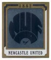 наклейка блискуча футбол Ньюкасл Ю.(Англія) / Newcastle Utd,England logo sticker