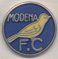 футбол.клуб Модена (Італія) ЕМАЛЬ / Modena FC, Italy football replica2 pin badge