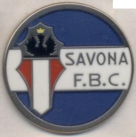 футбол.клуб Савона (Італія) ЕМАЛЬ / Savona FBC,Italy football replica1 pin badge