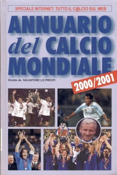 книга Щорічник Світового Футболу 2000-01/Annuario Calcio Mondiale,Football guide