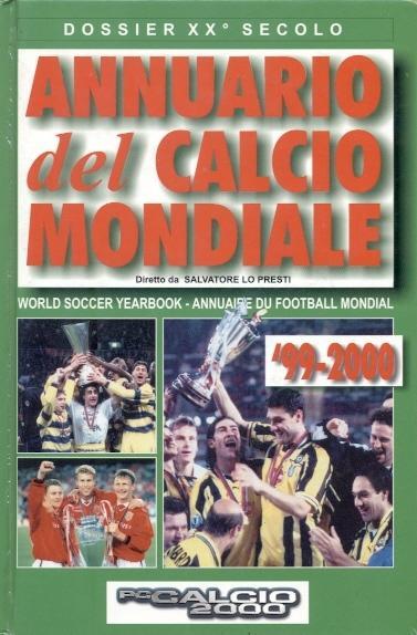 книга Щорічник Світового Футболу 1999-00/Annuario Calcio Mondiale,Football guide