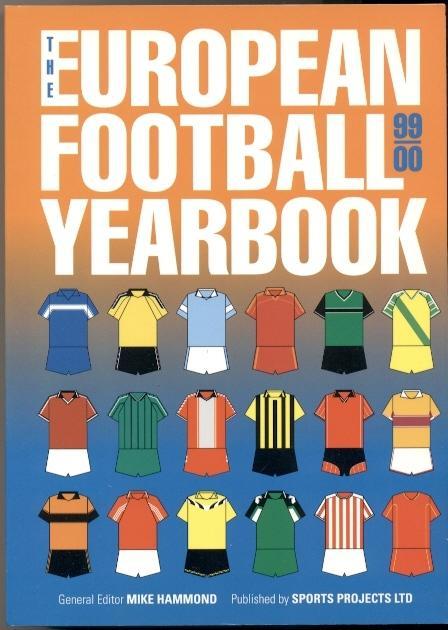 книга Європейський Футбольний Щорічник 1999-2000 /EFY=European Football Yearbook