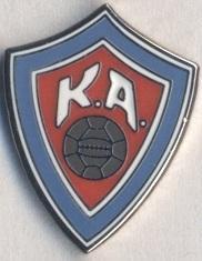 футбол.клуб КА Акюрейрі (Ісландія) ЕМАЛЬ /KA Akureyri,Iceland football pin badge