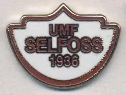 футбол.клуб Сельфосс (Ісландія)2 ЕМАЛЬ / UMF Selfoss, Iceland football pin badge