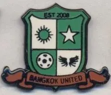 футбол.клуб Бангкок Юнайтед (Таїланд)ЕМАЛЬ /Bangkok United,Thailand football pin