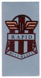 наклейка футбол Рапід Бухарест (Румунія) / Rapid Bucharest, Romania logo sticker