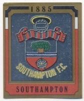 наклейка блискуча футбол Саутгемптон (Англія) / Southampton,England logo sticker