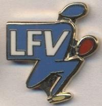 Ліхтенштейн,федерація футболу2 ЕМАЛЬ/Liechtenstein football federation pin badge
