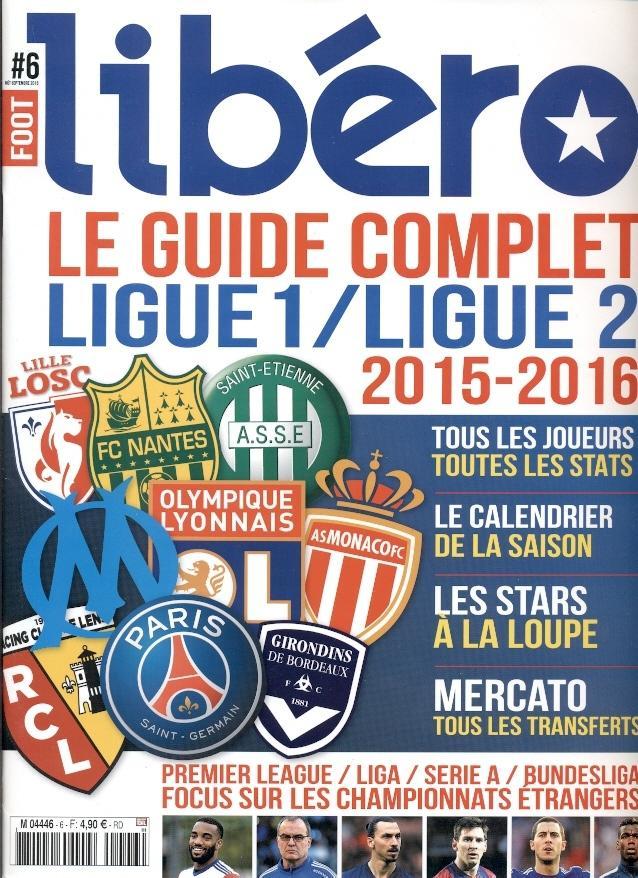Франція, чемпіонат 2015-16, спецвидання Foot Libero France Ligue1 season preview