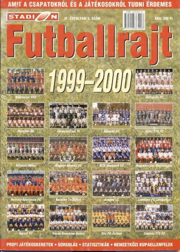 Угорщина,чемп-т 1999-2000,спецвидання Stadion Futballrajt Hungary season preview