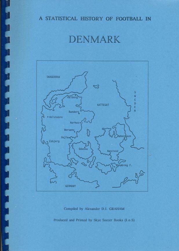 книга Данія підсумки чемп-тів,вся історія/Denmark football ch.ships history book