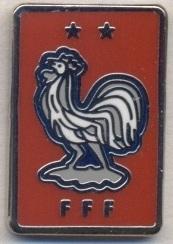 Франція,федерація футболу,№20 ЕМАЛЬ/France football federation pin badge insigne